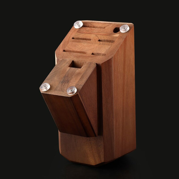 Acacia Wood Knife Holder